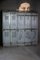 Vintage Schrank aus Metall mit 5 Türen von Strafor Company, 1920er 1