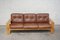 Vintage Bonanza Cognac Brown Leather Sofa by Esko Pajamies for Asko 3