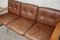 Vintage Bonanza Cognac Brown Leather Sofa by Esko Pajamies for Asko 4