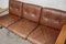 Vintage Bonanza Cognac Brown Leather Sofa by Esko Pajamies for Asko, Image 4