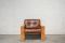 Vintage Bonanza Armlehnstühle mit Cognacfarbenem Leder von Esko Pajamies für Asko, 2er Set 22