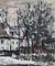 Magdalena Spasowicz, Paisaje suburbano, óleo sobre cartón, 2002, Imagen 3