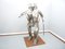 Robot Man brutalista, anni '70, metallo, Immagine 1