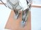 Robot Man brutalista, anni '70, metallo, Immagine 14