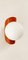 Sphere Wall Light with Orange Band, Image 3