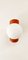 Sphere Wall Light with Orange Band, Image 5