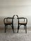 Set of Model 911 Chairs with Black Bentwood Frame and Cane Seats by Josef Frank for Thonet, 1920s 2