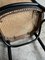 Set of Model 911 Chairs with Black Bentwood Frame and Cane Seats by Josef Frank for Thonet, 1920s 10