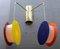 Applique in ottone e vetro acrilico di Diego Mardegan per Glustin Luminaires, set di 2, Immagine 2