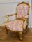 Set of French Napoleon III Gilt Salon Chairs 5