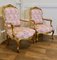 Set of French Napoleon III Gilt Salon Chairs 8