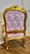 Set of French Napoleon III Gilt Salon Chairs 4