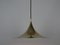 Vintage Semi Pendant Lamp by Bonderup and Thorup for Fog and Morup, 1968, Image 8