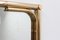 Vintage Faux Bamboo Brass Console & Mirror 11