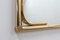 Vintage Faux Bamboo Brass Console & Mirror, Image 9