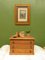 Vintage Table Top Haberdashery Chest for Cotton Reels, 1950s 19