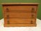 Vintage Table Top Haberdashery Chest for Cotton Reels, 1950s 7