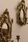 Applique antiche in ottone con specchi, set di 2, Immagine 5