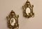 Applique antiche in ottone con specchi, set di 2, Immagine 6