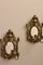 Applique antiche in ottone con specchi, set di 2, Immagine 1