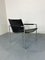 Modern Black Leather Lounge Chair by Martin Visser for T Spectrum, 1960s 5