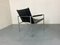 Modern Black Leather Lounge Chair by Martin Visser for T Spectrum, 1960s 2