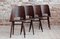 Mid-Century Modern Dining Chairs by Radomir Hofman for Ton, 1950s, Set of 8 4