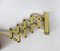Mid-Century Aluminum and Brass Scissor Lamps, 1950s, Set of 2, Image 7