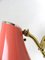 Mid-Century Aluminum and Brass Scissor Lamps, 1950s, Set of 2, Image 13