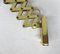 Mid-Century Aluminum and Brass Scissor Lamps, 1950s, Set of 2, Image 5