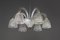Vintage Murano Glass Chandelier by Ercole Barovier for Barovier & Toso, 1940s 1