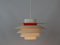 Vintage Danish Verona Pendant Lamps by Svend Middelboe for Lyfa, 1962, Set of 2 12