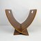 Mid-Century Scandinavian Magazine Rack in Teak and Veneered Plywood, 1970s 2