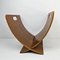Mid-Century Scandinavian Magazine Rack in Teak and Veneered Plywood, 1970s 4