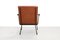 Poltrona nr. 1407 in pelle marrone cognac di Wim Rietveld e Cordemeyer per Gispen, anni '60, Immagine 5