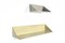 Metal Wall Shelves in Yellow and Gray by Constant Nieuwenhuys for Asmeta, 1950s, Set of 2 2