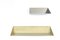 Metal Wall Shelves in Yellow and Gray by Constant Nieuwenhuys for Asmeta, 1950s, Set of 2 1