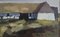 Nestled in Nature, 1950s, Oil Painting, Framed 10