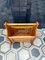 Magazine Rack Wood and Cane, 1970s, Image 3