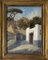Alfredo Mahieux, Forio Di Ischia, August Nachmittag, 1949, Öl auf Holz 1