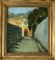 Alfredo Mahieux, Strade di Ischia, 1949, Olio su tavola, Incorniciato, Immagine 1