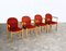 Vintage Sessel von Kinnarps, Schweden, 1980er, 4er Set 6