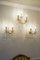 Triptych of Maria Theresa Style Crystal Wall Lamps, 1940s, Set of 3, Image 11