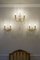 Triptych of Maria Theresa Style Crystal Wall Lamps, 1940s, Set of 3, Image 5
