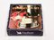 Silver-Plated Coasters with Floral Decoration from Reader's Digest, 1980s, Set of 7 1