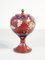 Cloisonné Vases with Floral Decoration, Set of 2 10