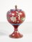 Cloisonné Vases with Floral Decoration, Set of 2 9