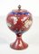 Cloisonné Vases with Floral Decoration, Set of 2 5