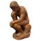 Scultura spagnola il Pensatore in terracotta, 2010, Immagine 1