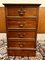 Vintage English Chesterfield Chest of Drawers 7
